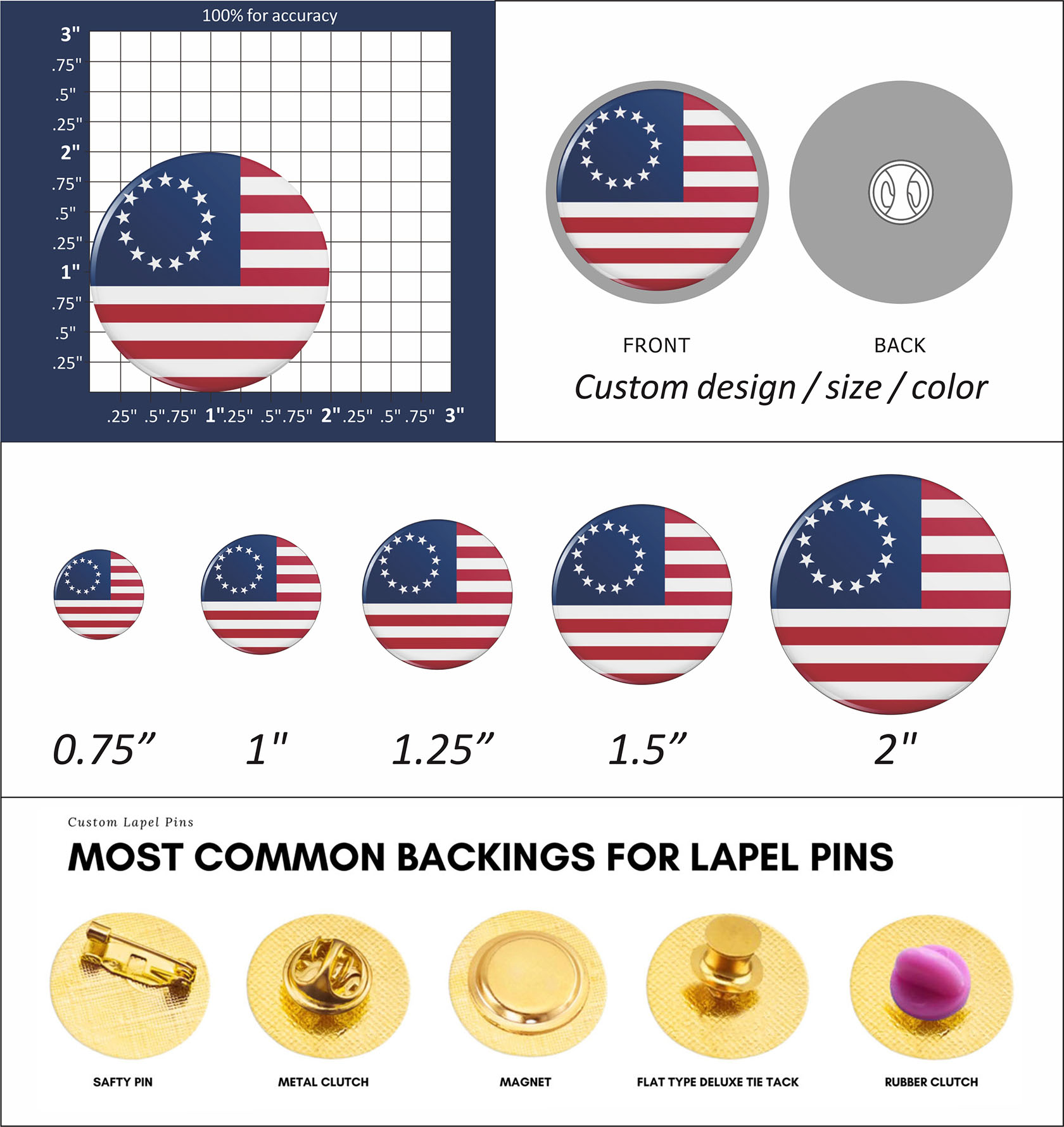 Custom Military Lapel Pins Military Awards Lapel Pins