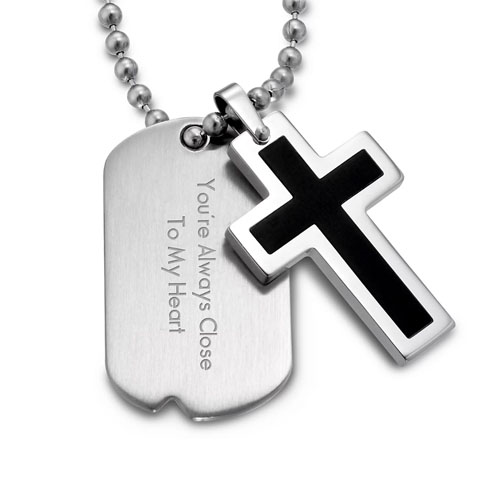 religious dog tag necklaces