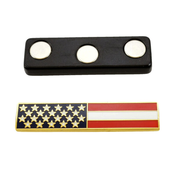 magnetic USA national enamel metal bar