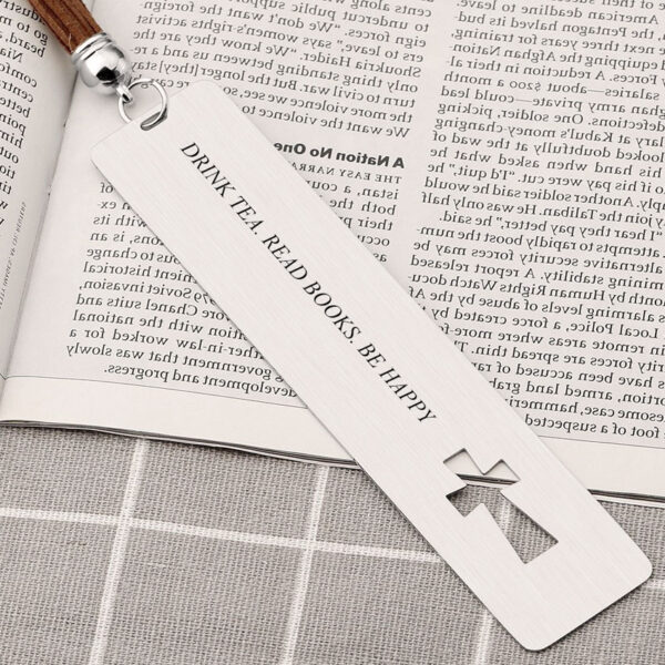 custom metal bookmark with bible verses