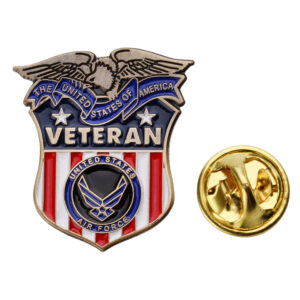 US Air Force Veteran Lapel Pin