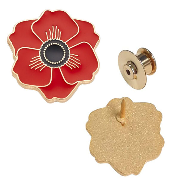 Custom Flower Lapel Pins