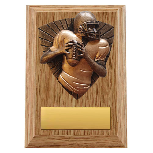football plaque gift
