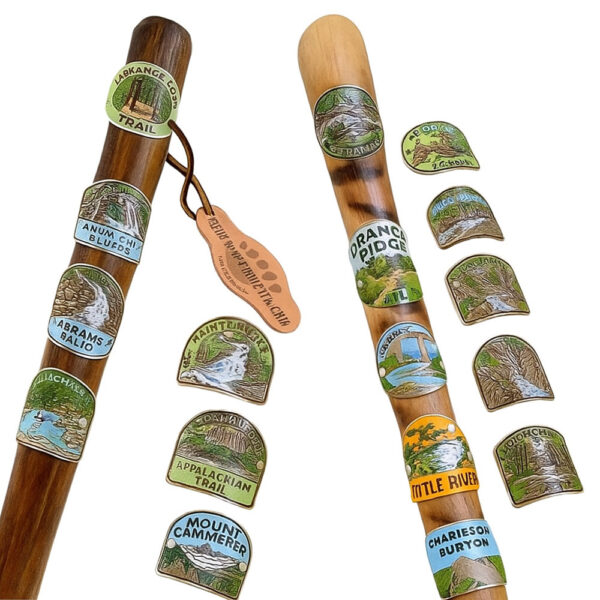 Custom Hiking Medallions