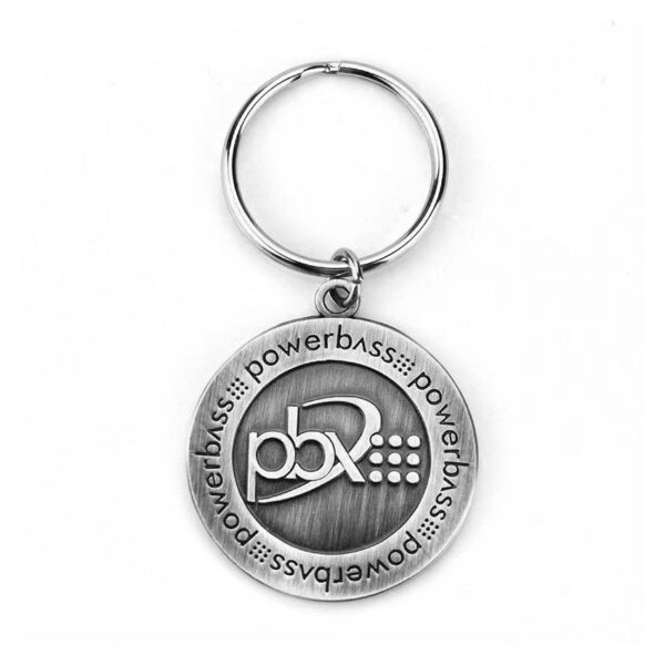 die cast metal logo Corporate keychain