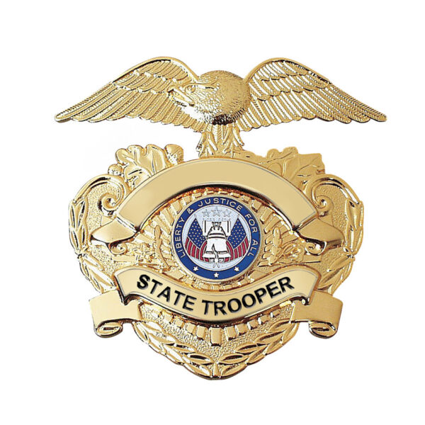 Eagle Top Style Police Badges