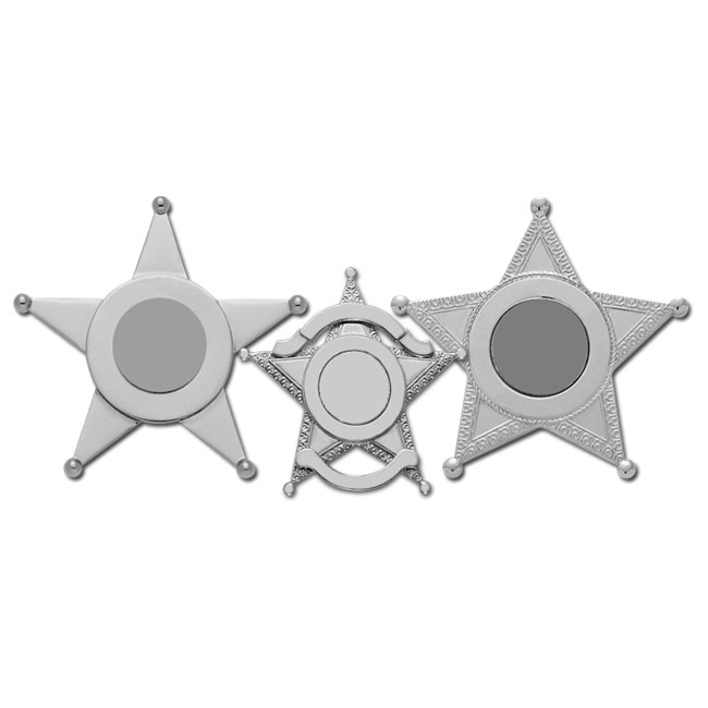 Five Point Star Police Badge