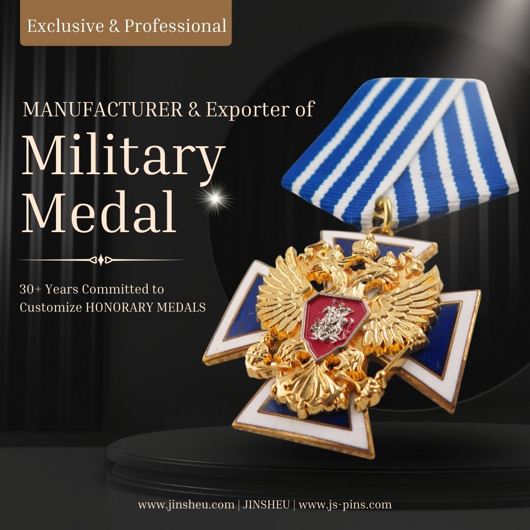 custom high end military medal