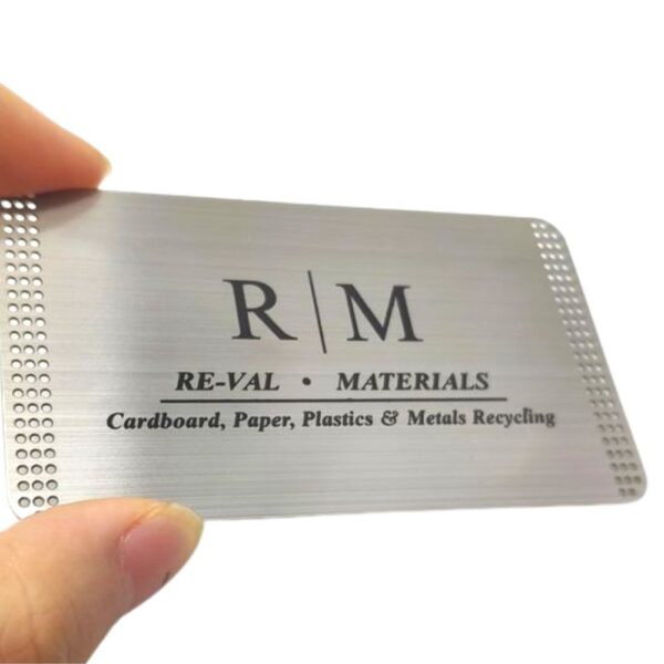 custom made metal business card supplier