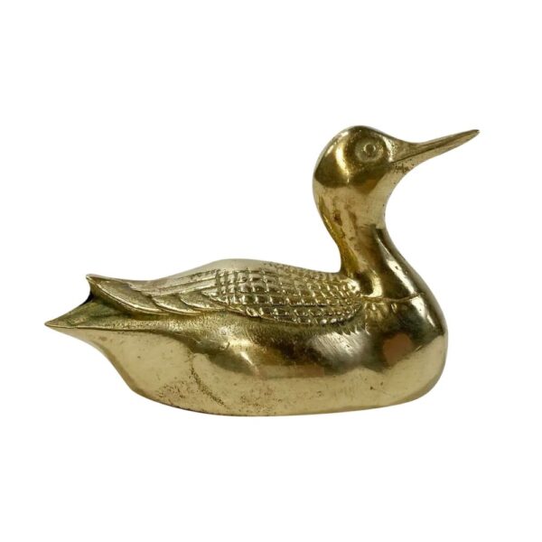 custom brass duck paperweight maker