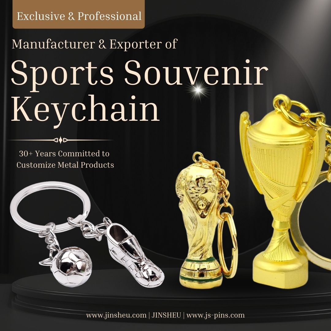 custom sports souvenir keychain