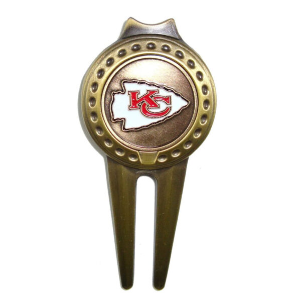 custom antique plated enamel ball marker golf divot tool