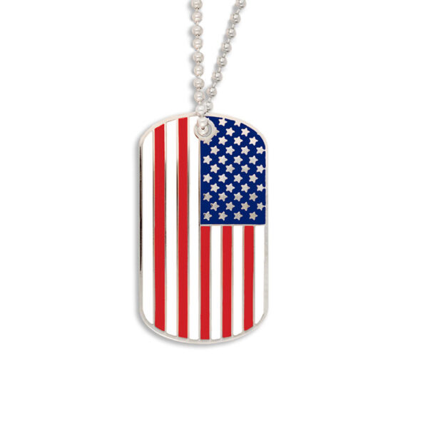 US military metal dog tag