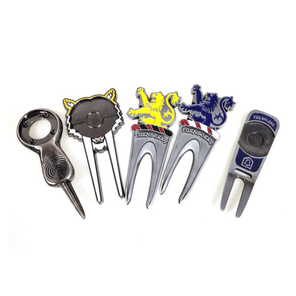 custom design novelty golf repair divot tools