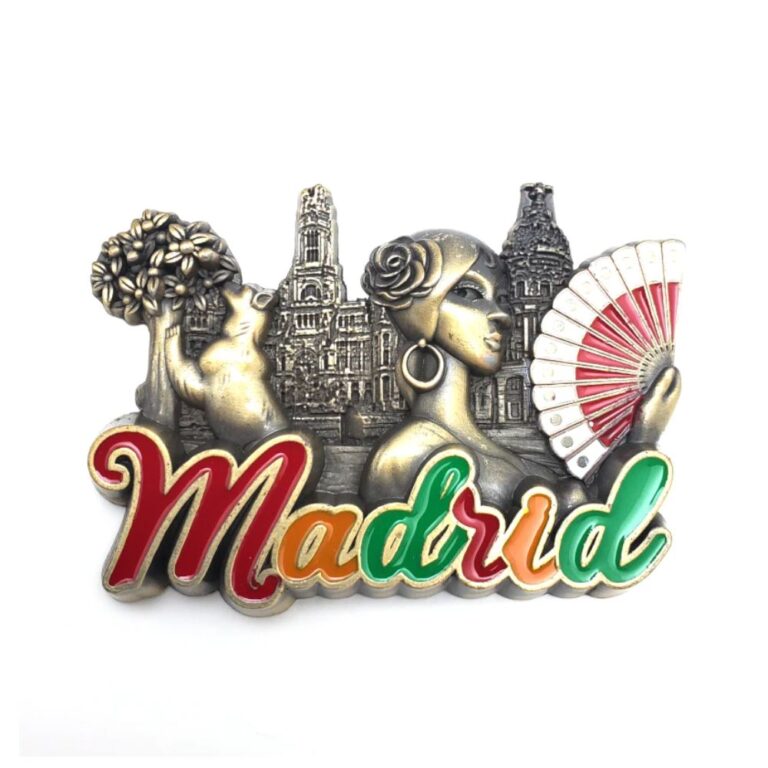 Spain Madrid Tourist Travel Souvenir 3D Resin Fridge Magnet Craft GIFT IDEA-in Fridge Magnets - Foto 2