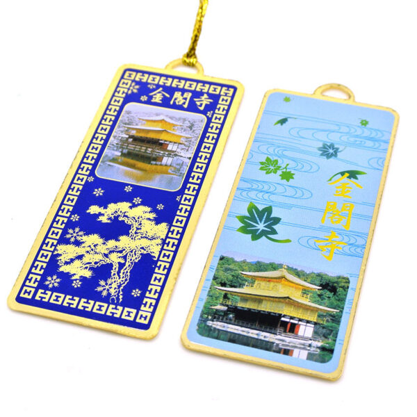 Japan scenery metal bookmark