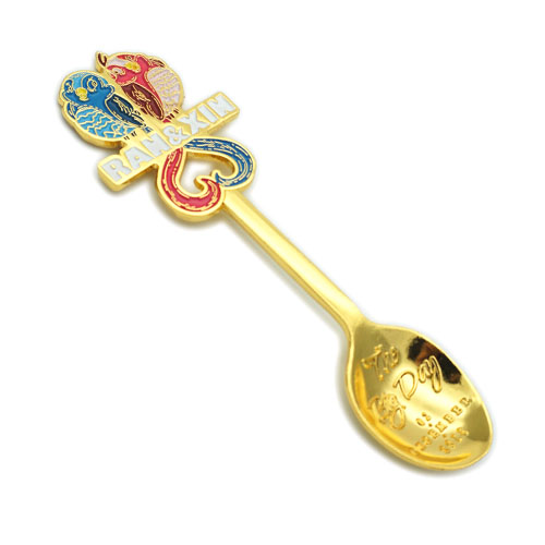 Gold Souvenir Spoon