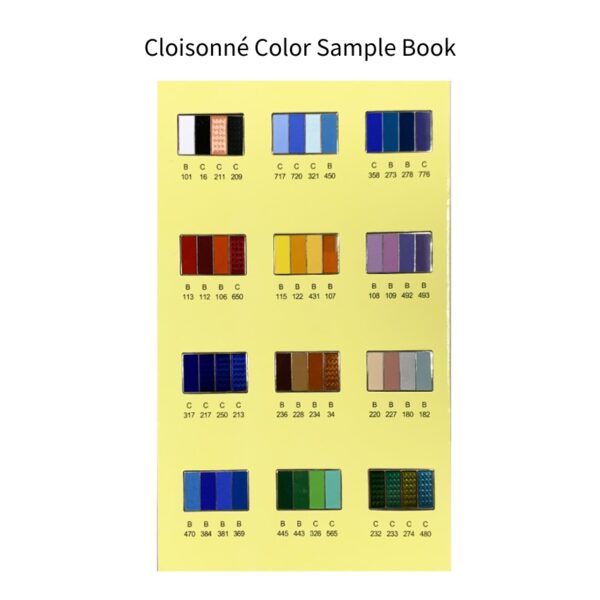 48 hard enamel color chart