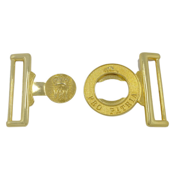 Custom logo Two-piece Interlocking Belt Buckle