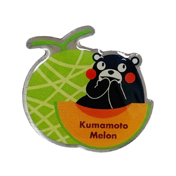 custom printed kumamon lapel pin