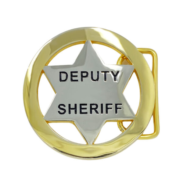 custom deputy sheriff belt buckle