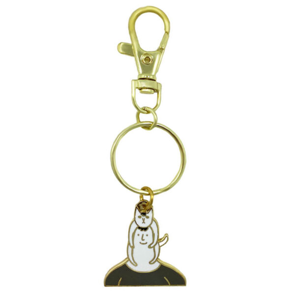 promotional soft enamel stamped metal keychain