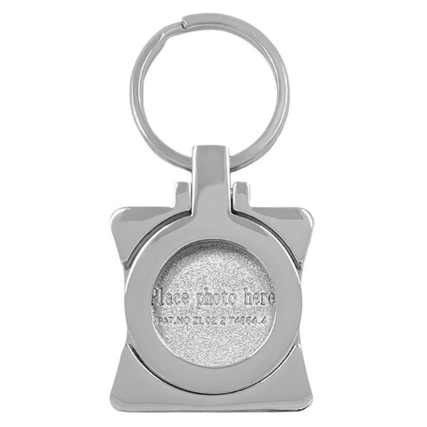 custom metal trolley coin holder keychains