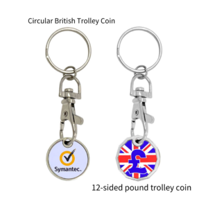 enamel custom trolley coin