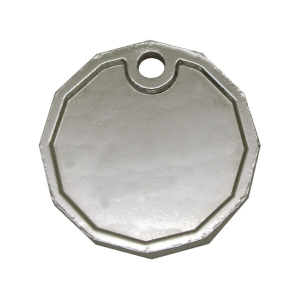 12-sided pound trolley coin