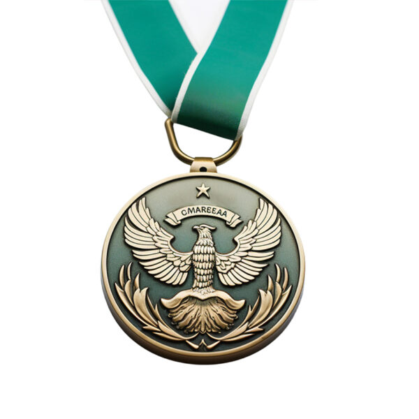 high quality military metal medal uv printed