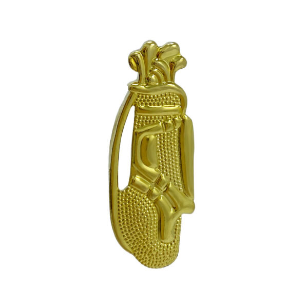 custom gold golf lapel pins