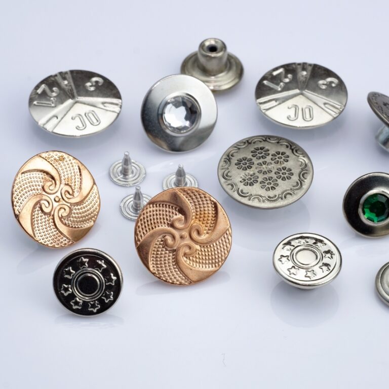 Rectangular Metal Buttons Custom Metal Button | Metal Buttons For Jeans | MOQ:100pcs
