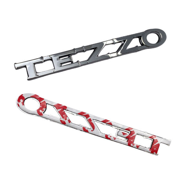 custom metal emblems for cars 3M backing