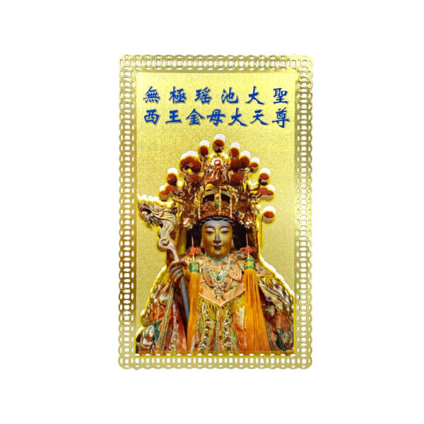 custom metal Buddhism reading cards