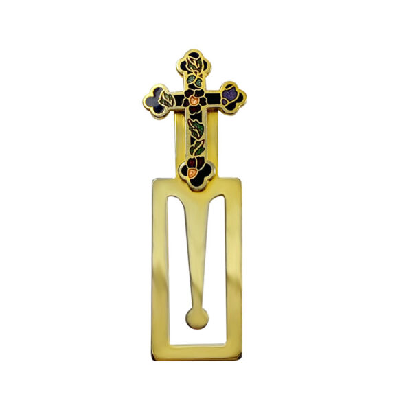 custom church souvenir metal bookmark