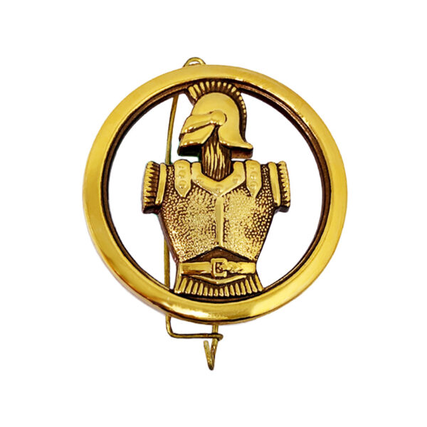 ancient rome solider logo military cap badge