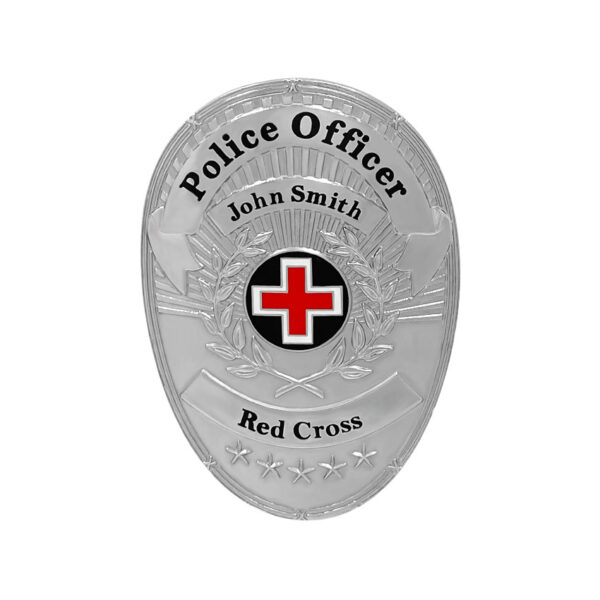 custom metal police insignias
