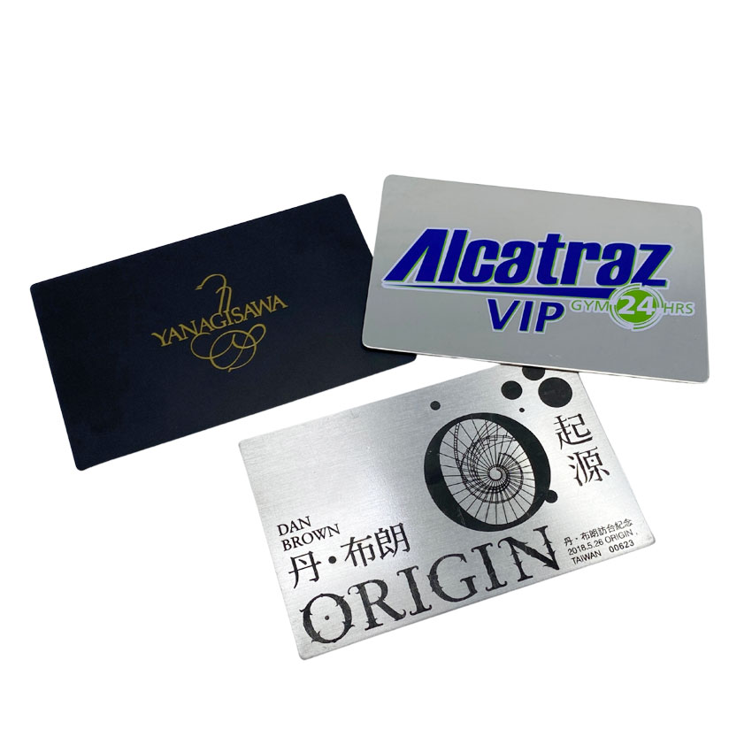 Custom Metal Business Cards | Metal Name Card | Logo Imprinted