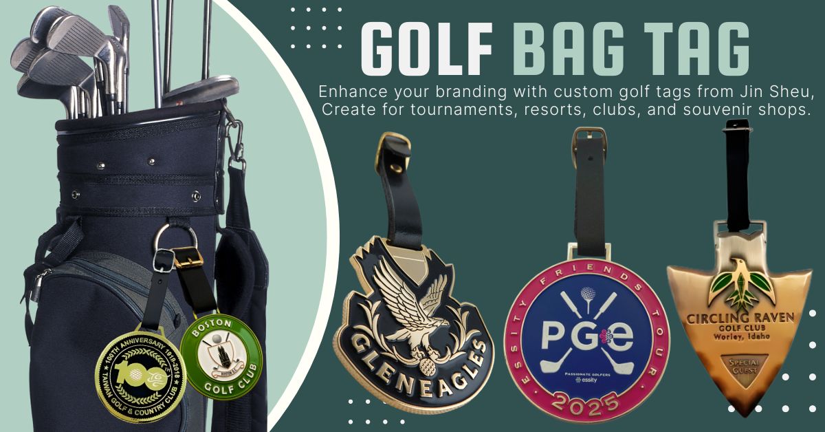 custom golf bag tag
