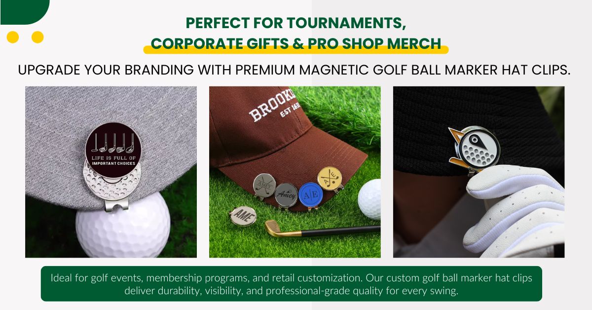 golf ball marker hat clip