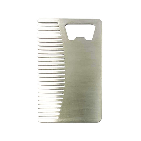 credit card bottle opener custom with comb