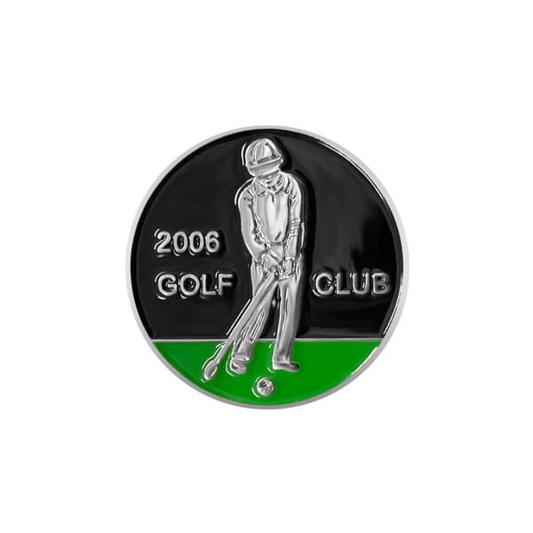 custom enamel logo golf markers