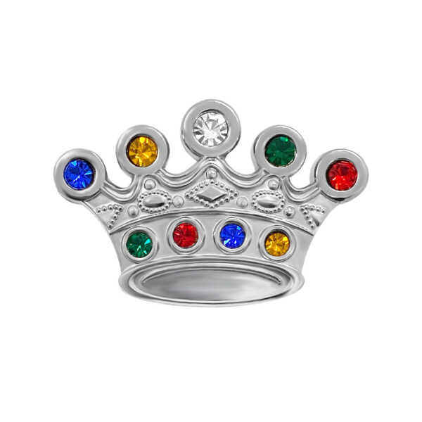custom crown shape rhinestones golf markers