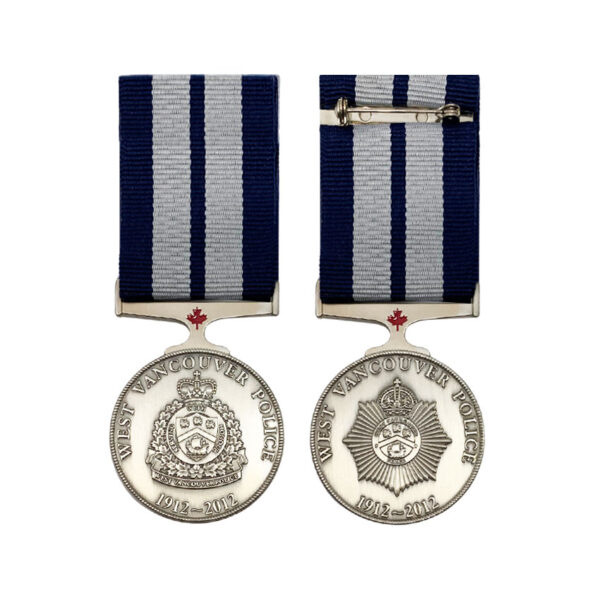 military award medal bespoke semi 3D front and back