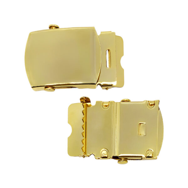 custom gold finishing belt buckle manufacturer