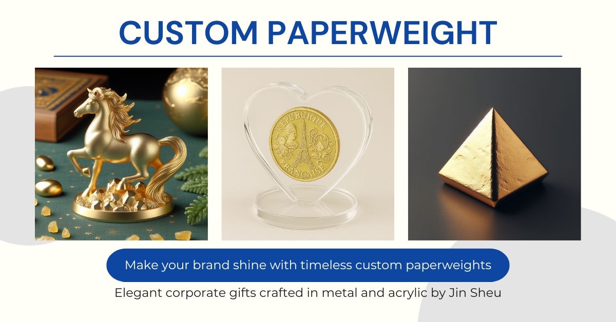 custom paperweight-media