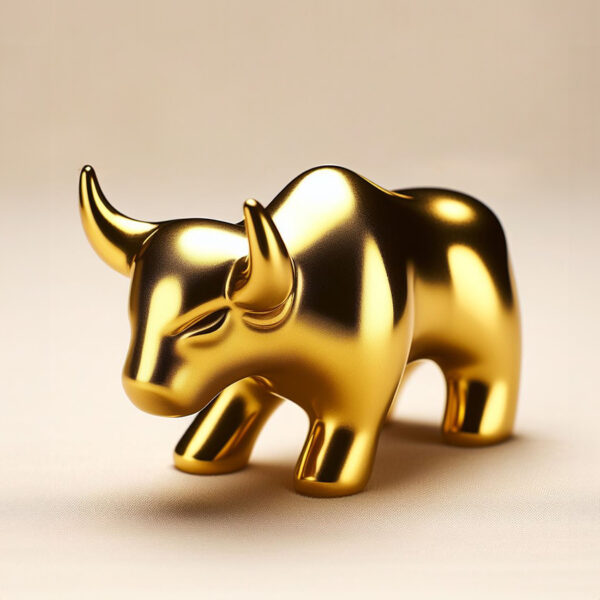 cute ox simple design paperweight