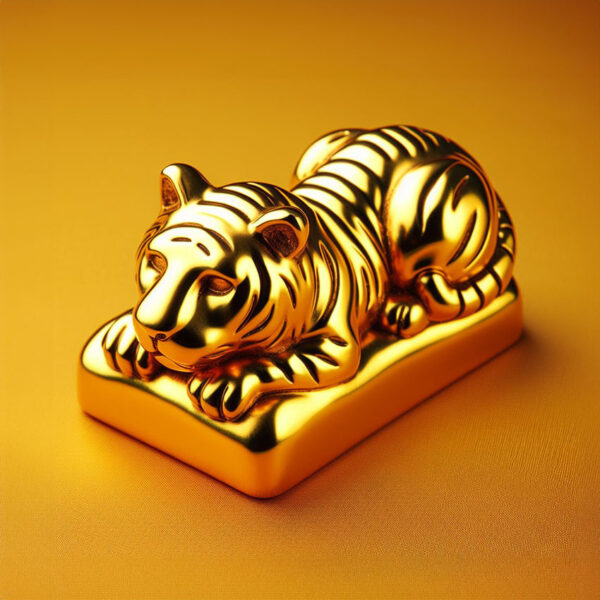 a relax tiger keep your money paperweight