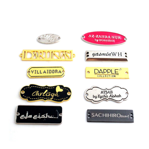 custom metal labels