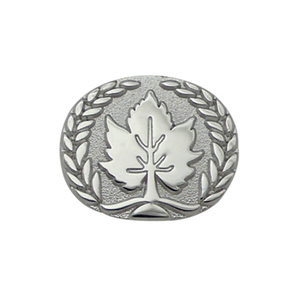 custom maple silver charm